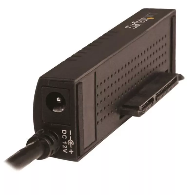 StarTech.com SATA į USB kabelis - USB 3.1 (10 Gbps) - UASP, juoda, veiklos, maitinimo, CE, FCC, ASMedia - ASM1351, 12 V, 0–60 °C