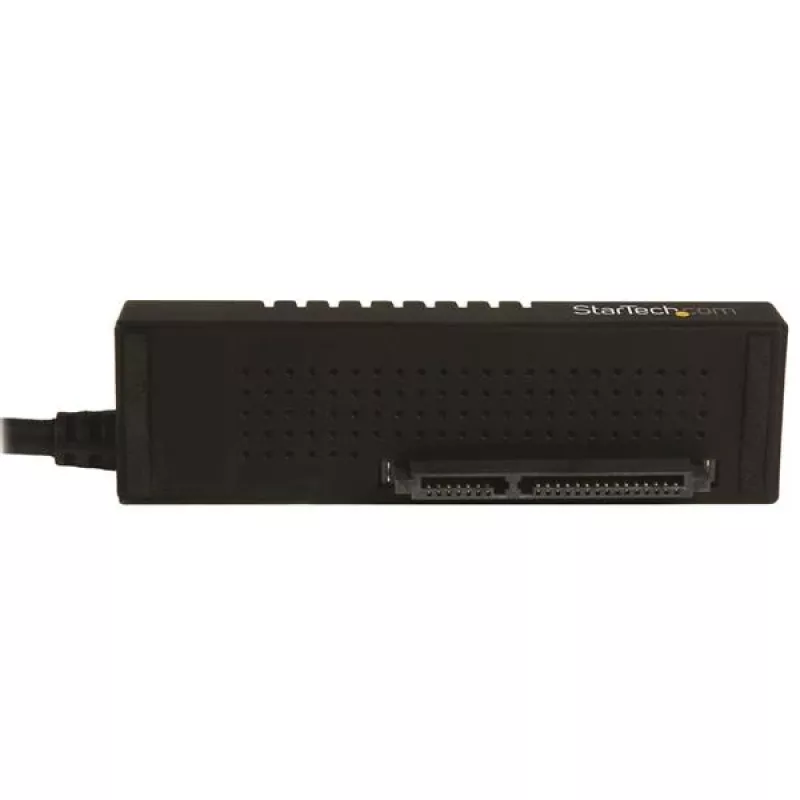 StarTech.com SATA į USB kabelis - USB 3.1 (10 Gbps) - UASP, juoda, veiklos, maitinimo, CE, FCC, ASMedia - ASM1351, 12 V, 0–60 °C