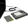 StarTech.com SATA į USB kabelis - USB 3.1 (10 Gbps) - UASP, juoda, veiklos, maitinimo, CE, FCC, ASMedia - ASM1351, 12 V, 0–60 °C