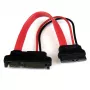 StarTech.com 6 colių plonas SATA į SATA adapteris su maitinimu – V/M