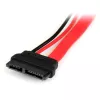 StarTech.com 6 colių plonas SATA į SATA adapteris su maitinimu – V/M
