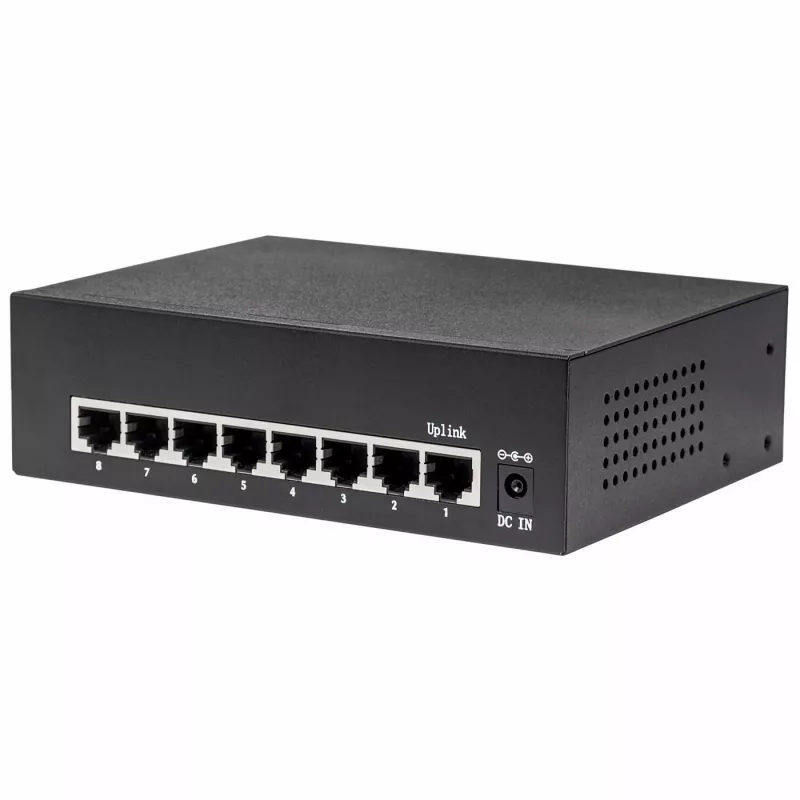 Valdomas komutatorius Intellinet 8 prievadų Gigabit Ethernet PoE+