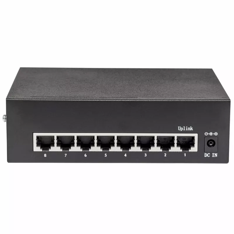 Valdomas komutatorius Intellinet 8 prievadų Gigabit Ethernet PoE+