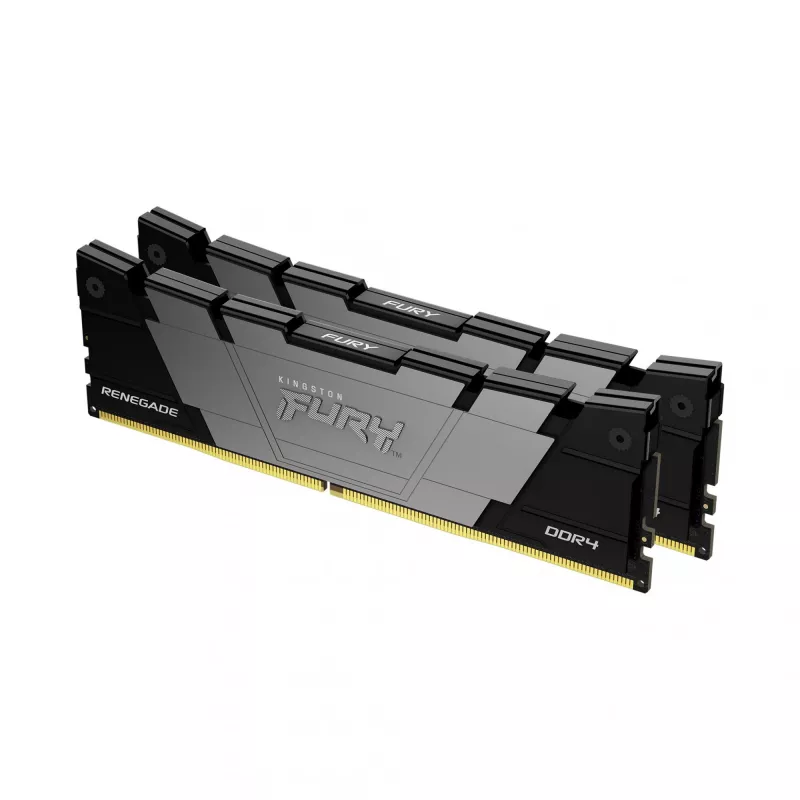 Kingston Technology FURY 16GB 4000MT/s DDR4 CL19 DIMM (2 vnt. rinkinys) Renegade Juoda