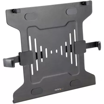 StarTech.com VESA nešiojamojo kompiuterio dėklas - reguliuojamas monitoriaus rankos nešiojamojo kompiuterio dėklas, tvirtinantis nešiojamuosius kompiuterius (4,5 kg / 9,9 lb) - 75x75 ir 100x100 VESA tvirtinimo angos - ventiliuojamas - monitorių stalo laikikliams/stovams
