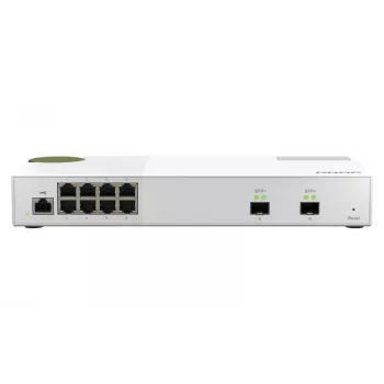QNAP QSW-M2108-2S tinklo komutatorius Valdomas L2 2.5G Ethernet (100/1000/2500) Pilka