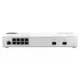 QNAP QSW-M2108-2S tinklo komutatorius Valdomas L2 2.5G Ethernet (100/1000/2500) Pilka