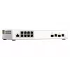 QNAP QSW-M2108-2C tinklo komutatorius valdomas L2 2.5G Ethernet (100/1000/2500) pilka, balta