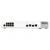 QNAP QSW-M2108-2C tinklo komutatorius valdomas L2 2.5G Ethernet (100/1000/2500) pilka, balta