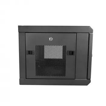 StarTech.com 2-Post 6U sieninis tinklo spintos korpusas su 1U lentyna, 19 inch sieninis serverio stovas duomenims / tinklui / AV / elektronikai / kompiuterinei įrangai, mažas ventiliuojamas stovo korpusas