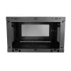 StarTech.com 2-Post 6U sieninis tinklo spintos korpusas su 1U lentyna, 19 inch sieninis serverio stovas duomenims / tinklui / AV / elektronikai / kompiuterinei įrangai, mažas ventiliuojamas stovo korpusas