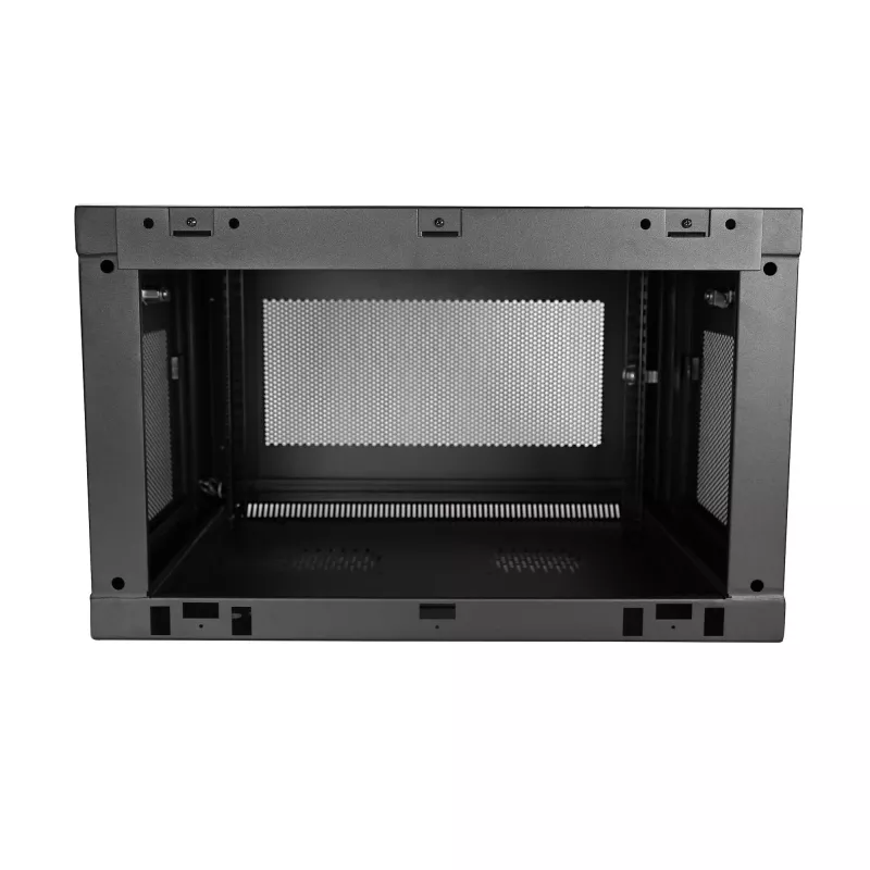 StarTech.com 2-Post 6U sieninis tinklo spintos korpusas su 1U lentyna, 19 inch sieninis serverio stovas duomenims / tinklui / AV / elektronikai / kompiuterinei įrangai, mažas ventiliuojamas stovo korpusas