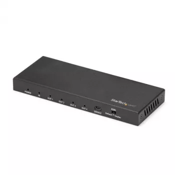 StarTech.com 4 prievadų HDMI skirstytuvas – 4K 60Hz, HDMI, 4x HDMI, 3840 x 2160 pikselių, juoda, 4K Ultra HD, 60 Hz