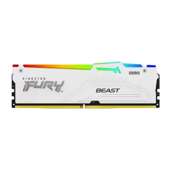 Kingston Technology FURY Beast 32GB 5600MT/s DDR5 CL36 DIMM White RGB EXPO
