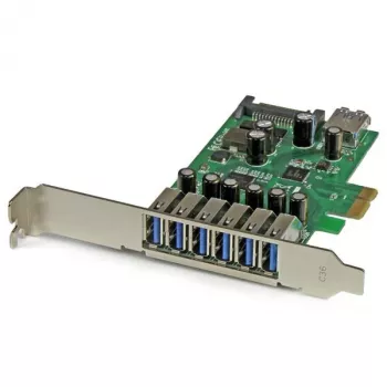 StarTech.com 7 prievadų PCI Express USB 3.0 kortelė – standartinio ir žemo profilio dizainas