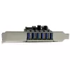 StarTech.com 7 prievadų PCI Express USB 3.0 kortelė – standartinio ir žemo profilio dizainas