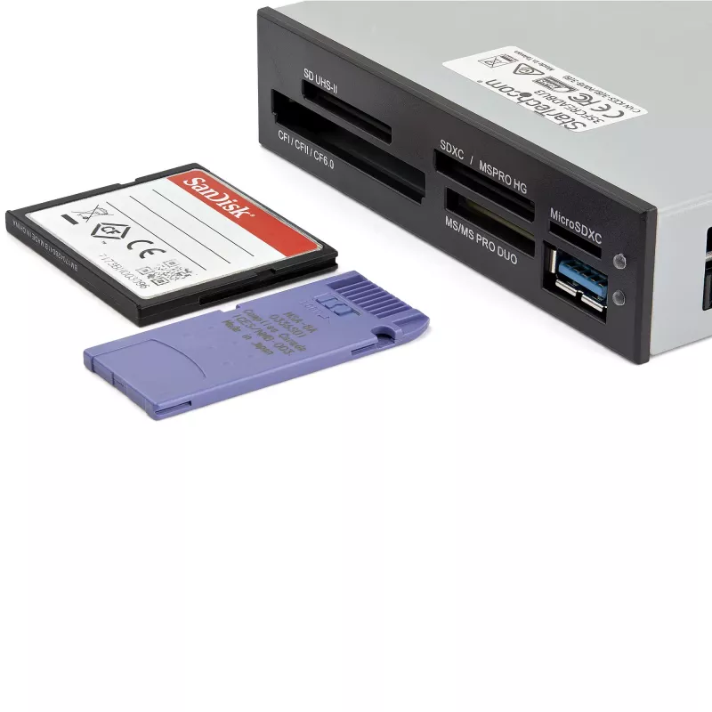 StarTech.com USB 3.0 vidinis kelių kortelių skaitytuvas su UHS-II palaikymu