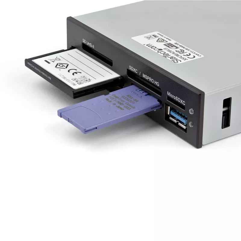 StarTech.com USB 3.0 vidinis kelių kortelių skaitytuvas su UHS-II palaikymu
