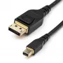 “StarTech.com 3ft (1m) VESA sertifikuotas Mini DisplayPort į DisplayPort 1.4 laidas - 8K 60Hz HBR3 HDR - Super UHD mDP į DP 1.4 laidas - Plonas (34 AWG) Ultra HD 4K 120Hz - Monitoriaus/vaizdo laidas”