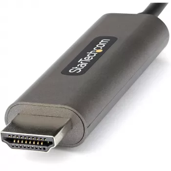 StarTech.com 13 pėdų (4 m) USB-C į HDMI kabelis 4K 60Hz su HDR10 – Ultra HD USB Type-C į 4K HDMI 2.0b vaizdo adapterio kabelis – USB-C į HDMI HDR monitoriaus/ekrano keitiklis – DP 1.4 Alt Mode HBR3