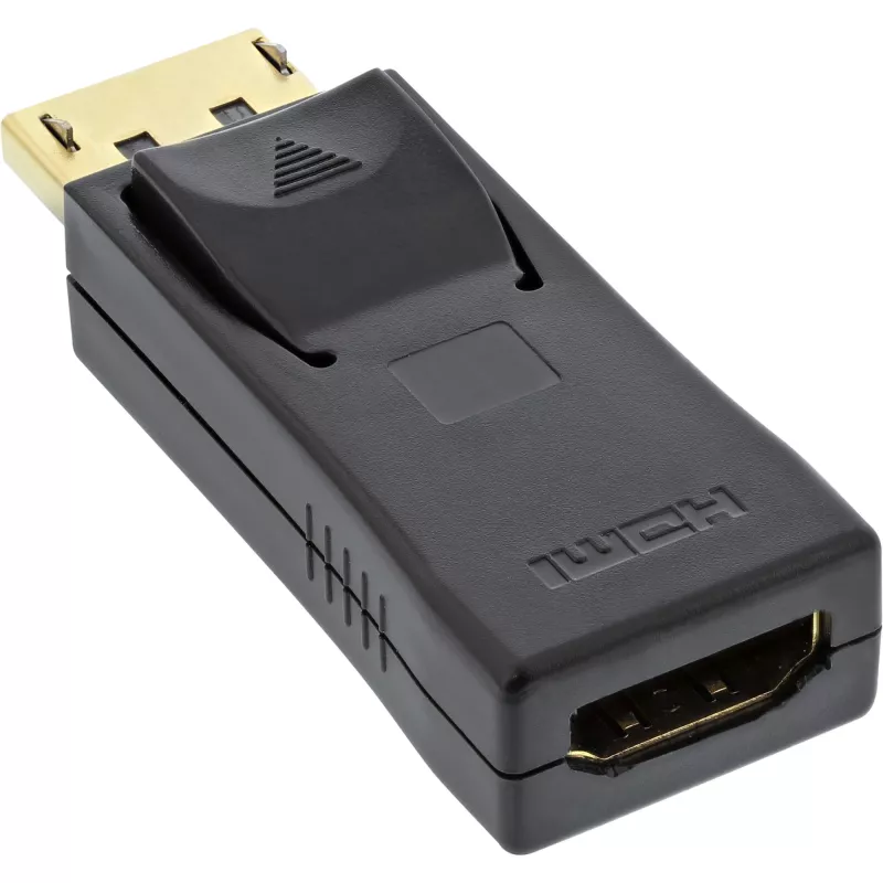 InLine DisplayPort adapteris DisplayPort kištukas / HDMI lizdas juodas