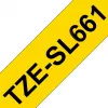 Brother TZE-SL661 etikečių gamybos juosta juoda ant geltono