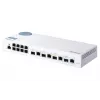 QNAP QSW-M408-4C tinklo komutatorius valdomas L2 Gigabit Ethernet (10/100/1000) baltas