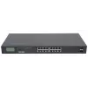 Nevaldomas komutatorius Intellinet 16 prievadų Gigabit Ethernet PoE+ 370 W