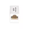 “StarTech.com” RJ45 jungtis, 5 vnt. pakuotė, linijinė Cat6 jungtis, kištukinė-kištukinė (F/F) T568 jungtis, neekranuotas eterneto kabelio ilgintuvas