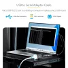 StarTech.com 0,9 m (3 pėd.) USB prie nuosekliojo prievado adapterio laidas, COM išsaugojimu, keičiami varžtai/veržlės, USB-A prie DB9 RS232, FTDI IC, ESD apsauga, Windows/macOS/Linux