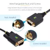 StarTech.com 0,9 m (3 pėd.) USB prie nuosekliojo prievado adapterio laidas, COM išsaugojimu, keičiami varžtai/veržlės, USB-A prie DB9 RS232, FTDI IC, ESD apsauga, Windows/macOS/Linux