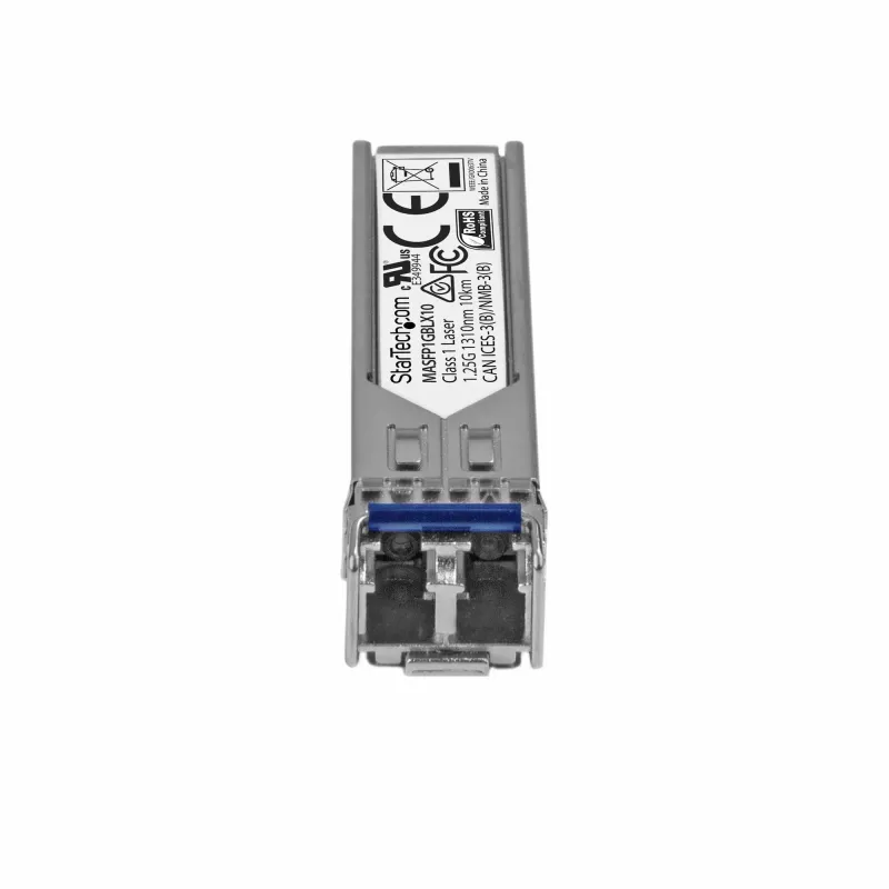 StarTech.com Cisco Meraki MA-SFP-1GB-LX10 suderinamas SFP siųstuvo-imtuvo modulis - 1000BASE-LX~Cisco Meraki MA-SFP-1GB-LX10 suderinamas SFP modulis - 1000BASE-LX - 1GbE vienmodis šviesolaidinis optinis siųstuvas-imtuvas - 1GE Gigabit Ethernet SFP - LC 10km - 1310nm - DDM Cisco Meraki MS225, MX400, MS250