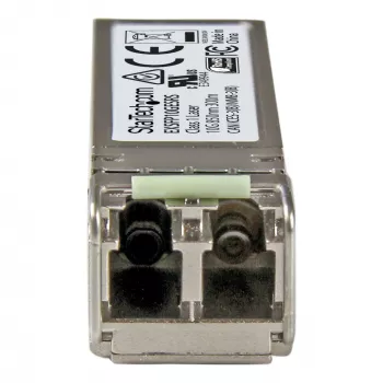 StarTech.com Juniper EX-SFP-10GE-SR suderinamas SFP+ siųstuvas-imtuvas modulis - 10GBASE-SR~Juniper EX-SFP-10GE-SR suderinamas SFP+ modulis - 10GBASE-SR - 10GbE daugiamodis šviesolaidinis MMF optinis siųstuvas-imtuvas - 10GE Gigabit Ethernet SFP+ - LC 300m - 850nm - DDM
