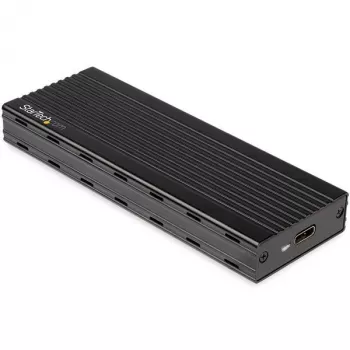 StarTech.com USB-C 10Gbps į M.2 NVMe SSD korpusą - Nešiojamasis išorinis M.2 NGFF PCIe aliuminis korpusas - 1GB/s skaitymo/rašymo greitis - Palaiko 2230, 2242, 2260, 2280 - TB3 suderinamas - Mac ir PC