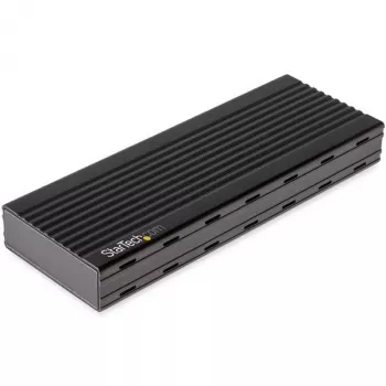 StarTech.com USB-C 10Gbps į M.2 NVMe SSD korpusą - Nešiojamasis išorinis M.2 NGFF PCIe aliuminis korpusas - 1GB/s skaitymo/rašymo greitis - Palaiko 2230, 2242, 2260, 2280 - TB3 suderinamas - Mac ir PC