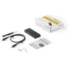 StarTech.com USB-C 10Gbps į M.2 NVMe SSD korpusą - Nešiojamasis išorinis M.2 NGFF PCIe aliuminis korpusas - 1GB/s skaitymo/rašymo greitis - Palaiko 2230, 2242, 2260, 2280 - TB3 suderinamas - Mac ir PC