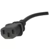 StarTech.com 1,8 m UK kompiuterio maitinimo laidas, 18AWG, BS 1363 į C13, 10A 250V, juodas pakaitinis kintamosios srovės maitinimo laidas, virdulio laidas / UK maitinimo laidas, kompiuterio maitinimo šaltinio laidas, televizoriaus / monitoriaus maitinimo laidas