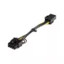 “StarTech.com” PCI Express 6 kontaktų į 8 kontaktų maitinimo adapterio laidas, PCI-E (8 kontaktų), PCI-E (6 kontaktų), 0,155 m, kištukas, lizdas, tiesus