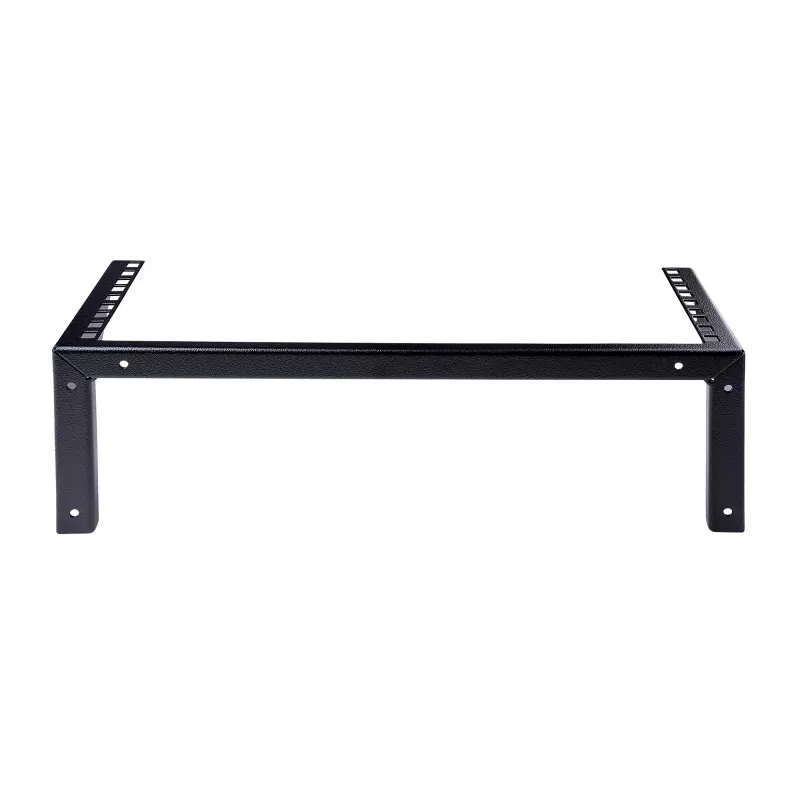 StarTech.com 3U 19” sieninio tvirtinimo vertikalus stovo laikiklis, sieninio pataisymo skydo laikiklis duomenų/AV/IT/kompiuterinei įrangai, 3U stovas spintai ar serverių patalpai, palaiko 150 svarų (68 kg) talpą