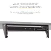 StarTech.com 3U 19” sieninio tvirtinimo vertikalus stovo laikiklis, sieninio pataisymo skydo laikiklis duomenų/AV/IT/kompiuterinei įrangai, 3U stovas spintai ar serverių patalpai, palaiko 150 svarų (68 kg) talpą