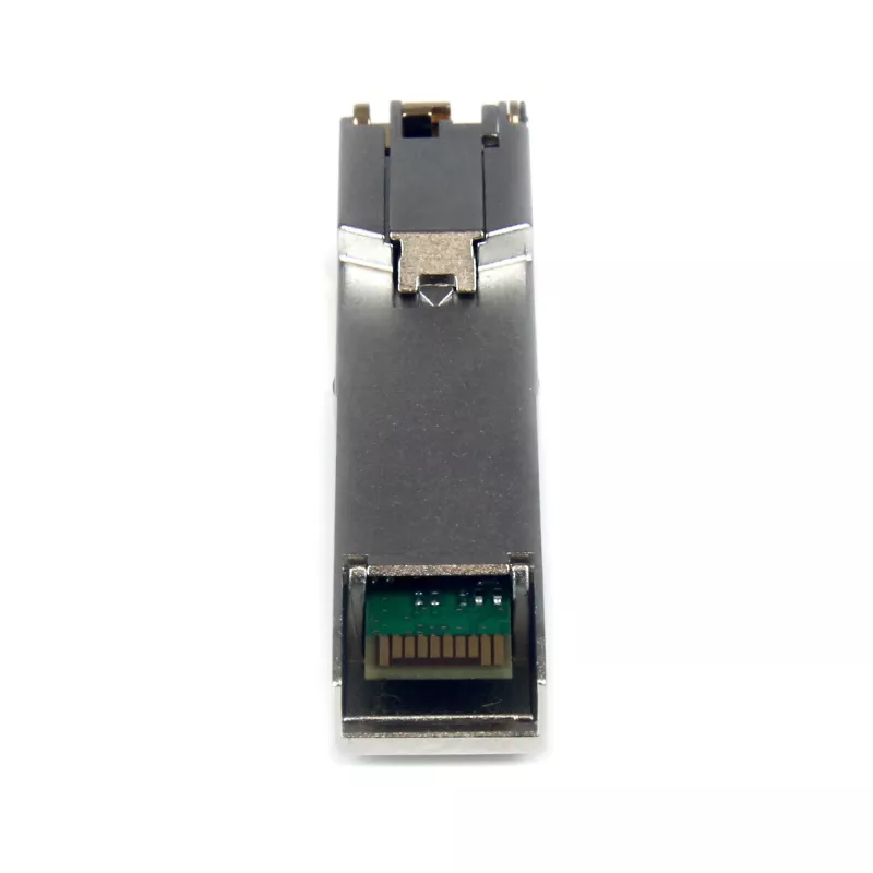 StarTech.com Cisco SFP-GE-T suderinamas SFP siųstuvas-imtuvas – 10/100/1000BASE-TX~Cisco SFP-GE-T suderinamas SFP modulis – 1000BASE-T – SFP į RJ45 Cat6/Cat5e – 10/100/1000 Mbps – RJ-45 100m – Cisco IE3400, IE3300, IE3200