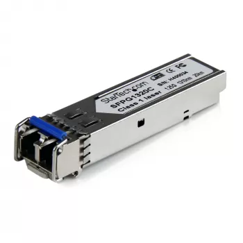 StarTech.com Cisco GLC-LH-SMD Suderinamas SFP Siųstuvų Modulis - 1000BASE-LH - 1GbE Vienmodė Skaidula SMF Optinis Siųstuvas - 1GE Gigabit Ethernet SFP - LC 20km - 1310nm - DDM Cisco Firepower, IE2000, IE4000