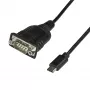 StarTech.com USB-C į nuosekliąją sąsają adapterio kabelis 16 colių (40 cm) – USB-C į RS232 (DB9) keitiklio kabelis – USB-C nuoseklusis kabelis PLC, skaitytuvams, spausdintuvams – kištukas/kištukas – Windows/Mac/Linux