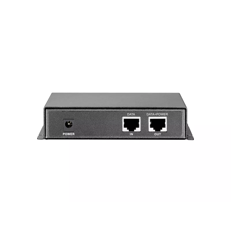 LevelOne PoE Injector, 56W, Fast Ethernet, 10,100 Mbit/s, 10/100, IEEE 802.3x, Pilka, 100 m