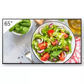 Sony FW-65BZ35L Skaitmeninės reklamos ekranas 165,1 cm (65 colių) LCD Wi-Fi 550 cd/m² 4K Ultra HD Juodas Android 24/7