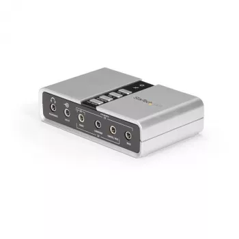StarTech.com 7.1 USB garso adapteris išorinė garso plokštė su SPDIF skaitmeniniu garsu