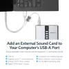 StarTech.com 7.1 USB garso adapteris išorinė garso plokštė su SPDIF skaitmeniniu garsu
