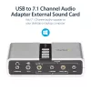 StarTech.com 7.1 USB garso adapteris išorinė garso plokštė su SPDIF skaitmeniniu garsu