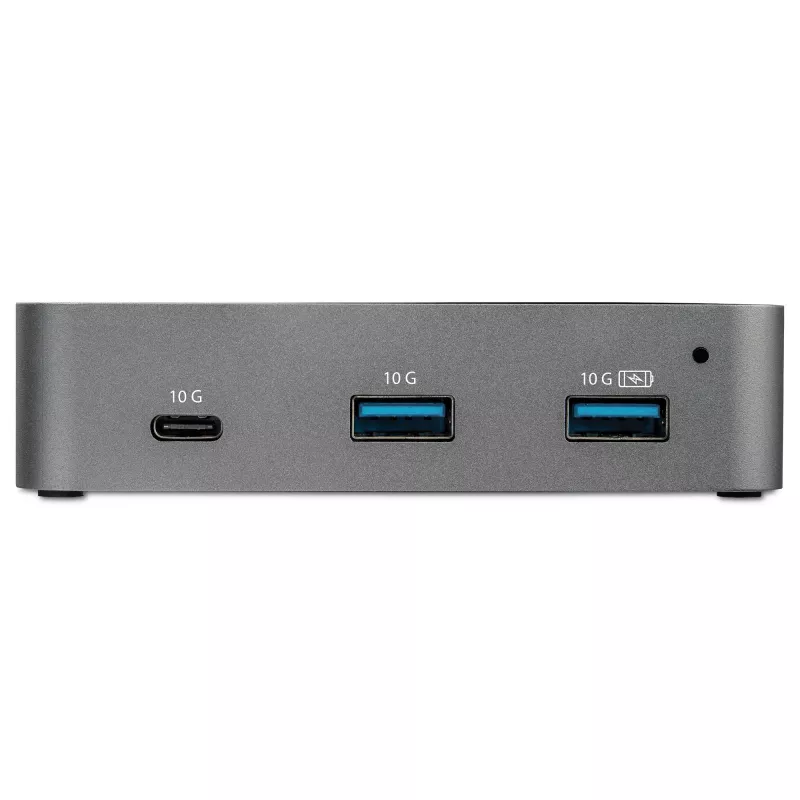 StarTech.com ~3 prievadų USB C 3.2 Gen 2 šakotuvas su eterneto adapteriu – 10 Gbps USB Type-C į 2x USB-A ir 1x USB-C prievadus – USB šakotuvas su BC 1.2 greitu telefono įkrovimu – SuperSpeed 10 Gbps USB C šakotuvas