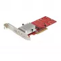 StarTech.com Dviejų M.2 PCIe SSD adapterio plokštė - x8 / x16 Dviejų NVMe arba AHCI M.2 SSD į PCI Express 3.0 - M.2 NGFF PCIe (M-Key) Suderinama - Palaiko 2242, 2260, 2280 - JBOD - Mac ir PC